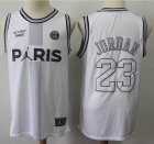 Paris Saint-Germain club #23 Jordan white nba jersey-LC