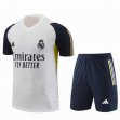 2023 Real Madrid club white blue Training soccer jerseys