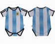2018 World cup Argentina blue white soccer baby clothes home