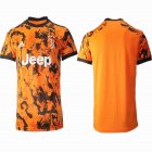 2020-2021 Juventus club thailand version orange blue soccer jerseys