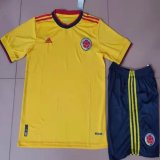 2023 Colombia national team yellow blue soccer jerseys home