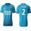 2020-2021 AC Milan club thailand version #2 CALABRIA skyblue soccer jersey away