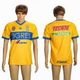 2018-2019 Tigres UAN thailand version Yellow soccer jersey home