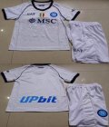 2023-2024 Napoli club white kid soccer jerseys away