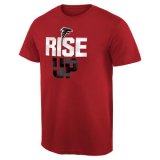 Professional customized Atlanta Falcons T-Shirts red