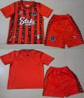 2023-2024 Everton club orange kid soccer jerseys away