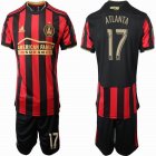 2019-2020 Atlanta United FC #17 ATLANTA red soccer jersey home