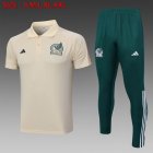 2023-2024 Mexico team beige green Soccer uniforms with Long Trousers -C1029