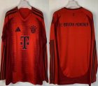 2024-2025 Bayern Munich club thailand version red long sleeves soccer jerseys home