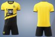 2023-2024 Dortmund club yellow black soccer jersey home