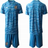 2020-2021 Russia blue goalkeeper soccer jerseys