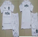 2022-2023 Palmeiras club white youth soccer jerseys