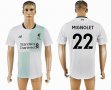 2017-2018 Liverpool club #22 MIGNOLET thailand version white soccer jersey away