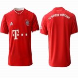 2020-2021 Bayern Munich club thailand version red soccer jerseys home