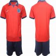 2022 World Cup England red soccer jerseys away