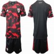2019-2020 River Plate red black soccer jersey away