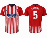 2018-2019 Atletico Madrid thailand version #5 THOMAS red soccer jersey home