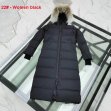 Women Canada Goose Down Chilliwack Bomber Hooded Warm Coat Fur Windbreaker parka 22-black