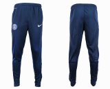 2017 Paris saint-germain dark blue Training Pant