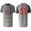 2018-2019 Liverpool Thailand Version #23 SHAQIRI Gray soccer jersey away