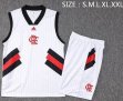 2023-2024 Flamengo club white soccer vest uniforms D840
