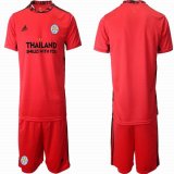 2020-2021 Leicester City red goalkeeper soccer jerseys