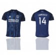 2019-2020 Los Angeles Galaxy #14 CARRASCO thailand version blue soccer jersey away