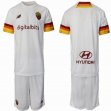 2022-2023 Rome club white soccer jerseys away
