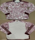 2022-2023 Mexico team thailand version white red long sleeves soccer jerseys away