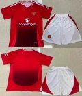 2024-2025 Manchester United club red white soccer jerseys home