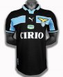 Lazio club thailand version black throwback soccer jersey