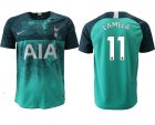 2018-2019 Tottenham Hotspur #11 LAMELA thailand version green soccer jersey away