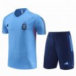 2023 Argentina team skyblue blue Training soccer jerseys