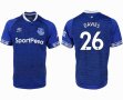 2018-2019 Everton FC thailand version #26 DAVIES blue soccer jersey home