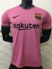 2019-2020 Barcelona thailand version pink soccer training uniforms