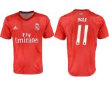 2018-2019 Real Madrid second thailand version #11 BALE red soccer jerseys away