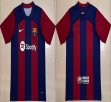 2023-2024 Barcelona club thailand version blue red soccer jersey home-GD