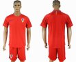 2018 World Cup Croatia team red goalkeeper soccer jersey