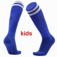 2022 kid soccer socks blue colors