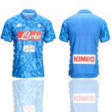 2018-2019 Napoli thailand version blue soccer jersey home