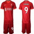 2021-2022 Liverpool club #9 FIRMINO red soccer jerseys home-HQ