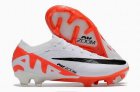 2023 Nike AIR Zoom Mercurial Vapor 15 Elite XXV FG white orange soccer shoes