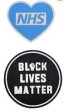 Black Lives Matter patch