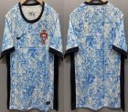 2024-2025 Portugal team thailand version skyblue soccer jerseys away