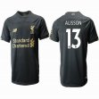 2019-2020 Liverpool thailand version #13 ALISSON black goalkeeper soccer jersey