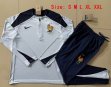 2024-2025 France team white blue Soccer uniforms with Long Trousers B816