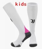 2024 Juventus club white kid soccer socks away