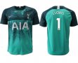 2018-2019 Tottenham Hotspur #1 LLORIS thailand version green soccer jersey away