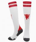 2024 Manchester United club white red soccer socks home