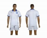 2014 Greece world cup team white soccer jersey home